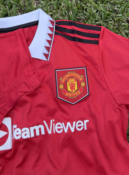 Manchester United 22/23 Home Kit, Man Utd Soccer Jersey