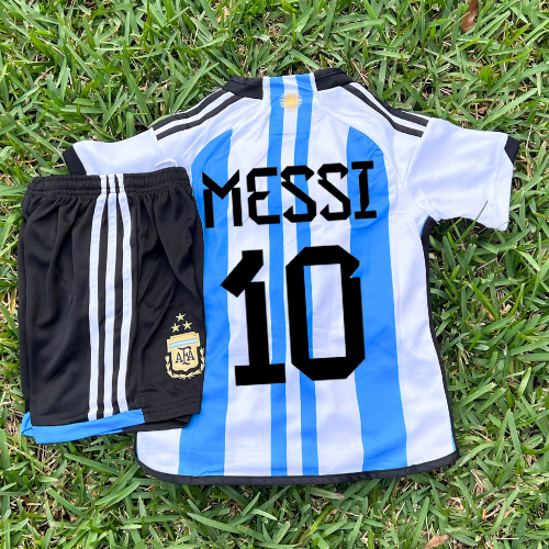 Lionel Messi Argentina Soccer Jersey For Your Kids